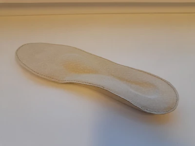 šité vložky - řešení ostruhy