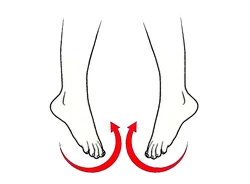 nohama krouž&iacute;me &scaron;pičkami k sobě a opačně